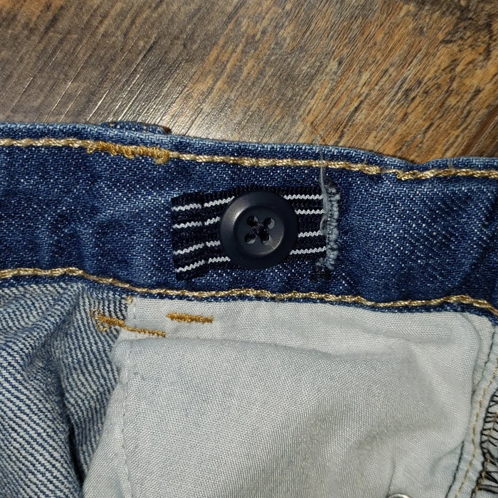 Oshkosh B'Gosh Straight Denim Blue Jeans, Size 12 Months